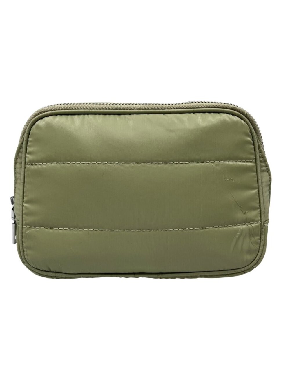 MMS Brands Green Fabric Fanny Pack